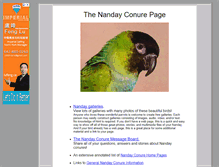 Tablet Screenshot of nanday.com